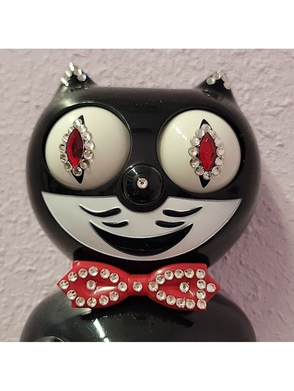 Jeweled Crimson Royale Kit-Cat Klock clock SUPER RARE